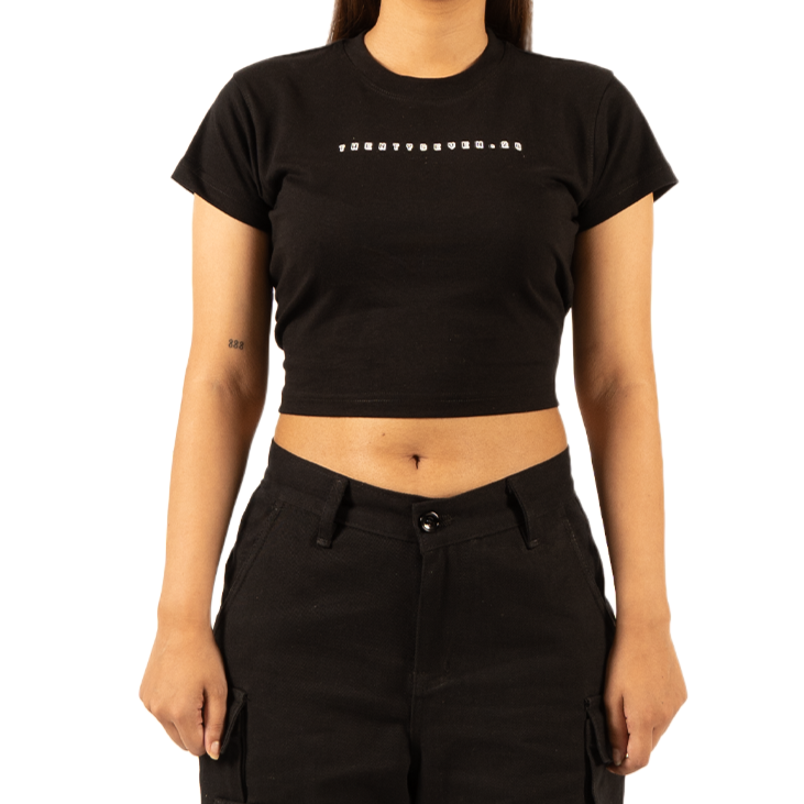 PIXEL BABY TEE crop top